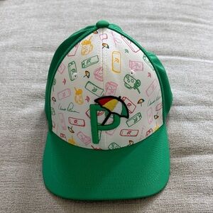 Puma Green and White Graphic Hat